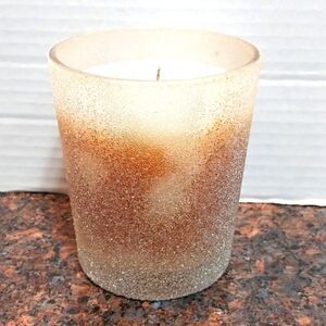 Pottery Barn "Sugar Cookie" Candle in Frosted Jar...NEW